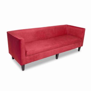 SOFA SMART trzyosobowa bordowa