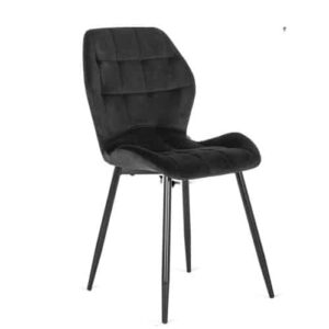 KRZESŁO VELVET black
