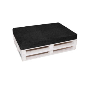 SIEDZISKO ECO-WHITE black Velvet M